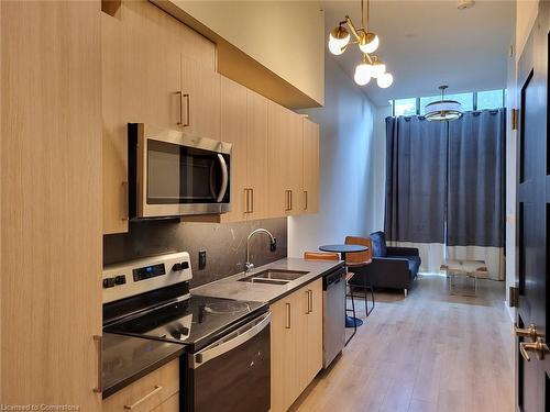 135-145 Columbia Street W, Waterloo, ON - Indoor Photo Showing Kitchen With Double Sink