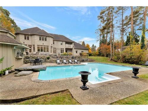 994 Stonebrook Road, Cambridge, ON - Outdoor With In Ground Pool With Backyard