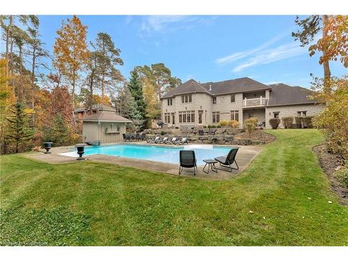 994 Stonebrook Road, Cambridge, ON - Outdoor With In Ground Pool With Backyard