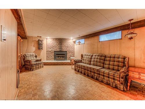 166 Marshall Street, Waterloo, ON - Indoor With Fireplace