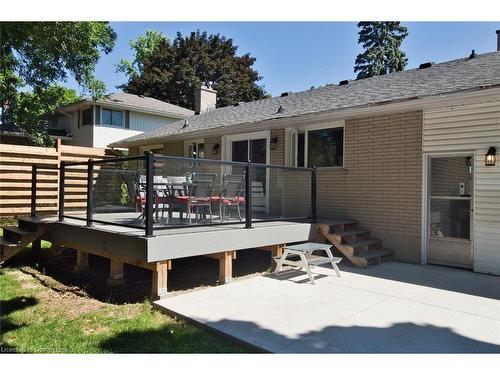 A-115 Uplands Drive, Kitchener, ON - Outdoor With Deck Patio Veranda