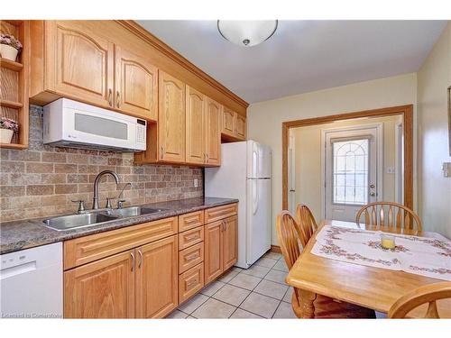 211 Lorne Avenue, Kitchener, ON - Indoor Photo Showing Kitchen With Double Sink