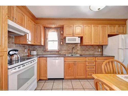 211 Lorne Avenue, Kitchener, ON - Indoor Photo Showing Kitchen With Double Sink