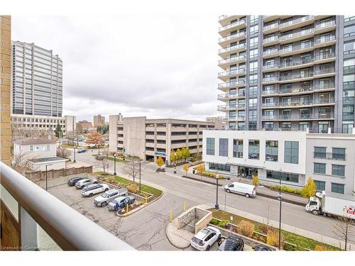 410-191 King Street, Waterloo, ON - Outdoor With Balcony With Facade