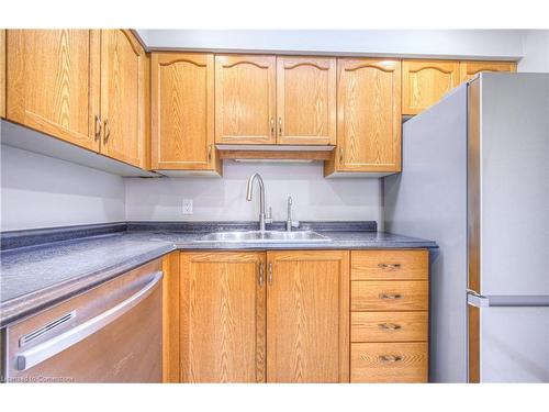 703-20 Ellen Street E, Kitchener, ON - Indoor Photo Showing Kitchen With Double Sink