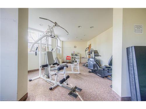 703-20 Ellen Street E, Kitchener, ON - Indoor Photo Showing Gym Room