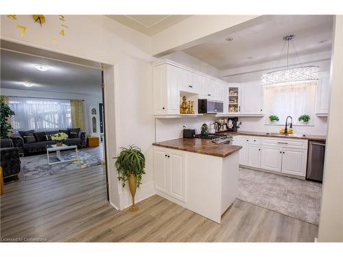 598 Downie Street, Stratford, ON - Indoor Photo Showing Kitchen With Double Sink