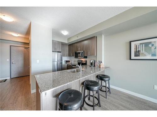 307-150 Water Street N, Cambridge, ON - Indoor Photo Showing Kitchen With Upgraded Kitchen