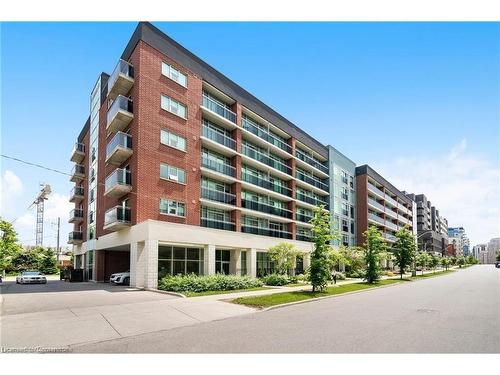 212-308 Lester Street, Waterloo, ON - Outdoor With Balcony With Facade