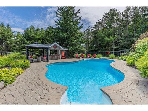 3 Springview Court, East Garafraxa, ON - Outdoor With In Ground Pool With Backyard