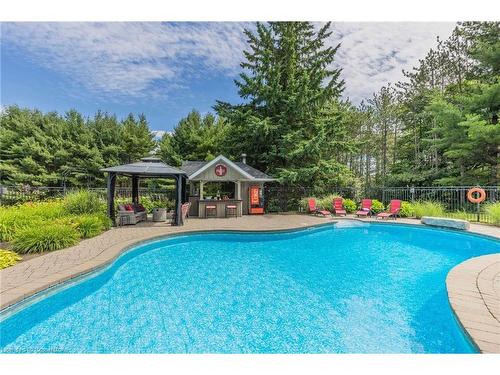 3 Springview Court, East Garafraxa, ON - Outdoor With In Ground Pool With Backyard