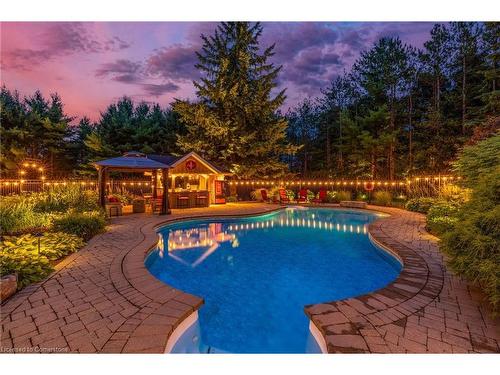 3 Springview Court, East Garafraxa, ON - Outdoor With In Ground Pool With Backyard