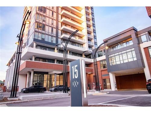 2301-15 Wellington Street, Kitchener, ON - Outdoor With Balcony With Facade