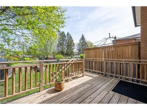 Upper Unit-171 Kinzie Avenue, Kitchener, ON - Outdoor With Deck Patio Veranda With Exterior