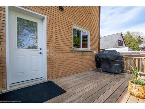 Upper Unit-171 Kinzie Avenue, Kitchener, ON - Outdoor With Deck Patio Veranda With Exterior