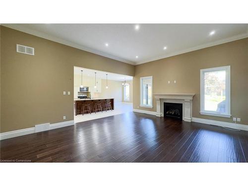 15 Gerber Meadows Drive, Wellesley, ON - Indoor Photo Showing Living Room With Fireplace