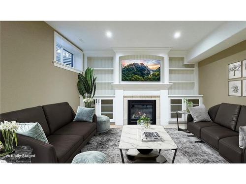 15 Gerber Meadows Drive, Wellesley, ON - Indoor Photo Showing Living Room With Fireplace