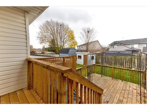 514 Mortimer Drive, Cambridge, ON - Outdoor With Deck Patio Veranda With Exterior