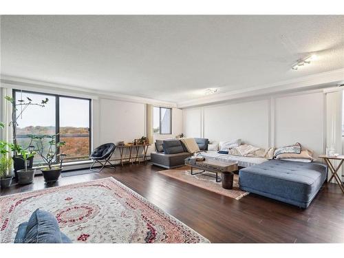 701-1255 Commissioners Road W, London, ON - Indoor Photo Showing Living Room With Fireplace