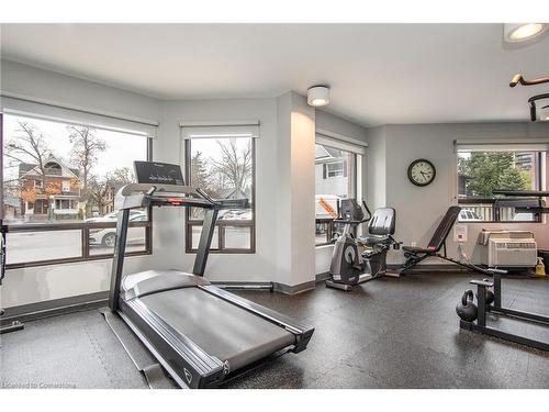 205-10 Ellen Street E, Kitchener, ON - Indoor Photo Showing Gym Room