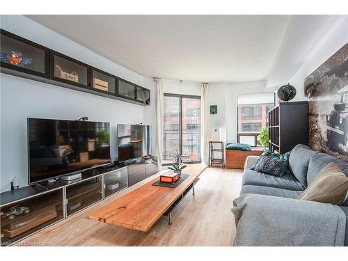 205-10 Ellen Street E, Kitchener, ON - Indoor Photo Showing Living Room