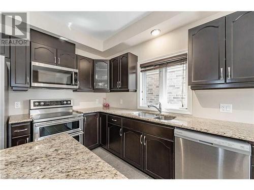 Upper-243 Greenwater Place, Kitchener, ON - Indoor Photo Showing Kitchen