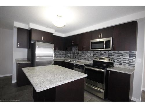 C-235 Rachel Crescent, Kitchener, ON - Indoor Photo Showing Kitchen With Double Sink With Upgraded Kitchen