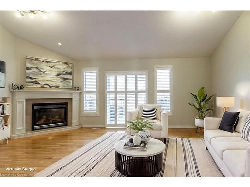 310 Dearborn Boulevard, Waterloo, ON - Indoor Photo Showing Living Room With Fireplace