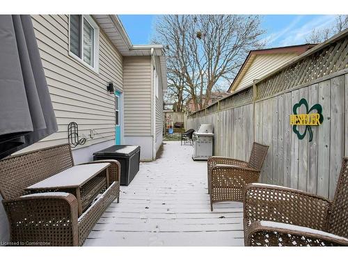 27 Nickolas Crescent, Cambridge, ON - Outdoor With Deck Patio Veranda With Exterior