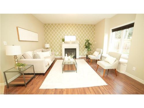 190 Ferris Drive, Wellesley, ON - Indoor Photo Showing Living Room With Fireplace