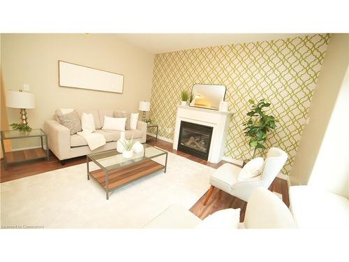 190 Ferris Drive, Wellesley, ON - Indoor Photo Showing Living Room With Fireplace