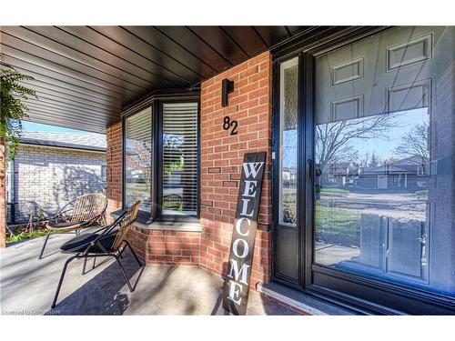 82 Oakhurst Crescent, Kitchener, ON - Outdoor With Deck Patio Veranda With Exterior