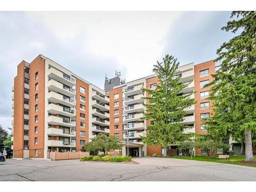 808-260 Sheldon Avenue, Kitchener, ON - Outdoor With Balcony With Facade