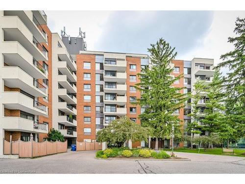 808-260 Sheldon Avenue, Kitchener, ON - Outdoor With Balcony With Facade