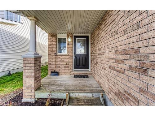 43 Dahlia Street, Kitchener, ON - Outdoor With Exterior