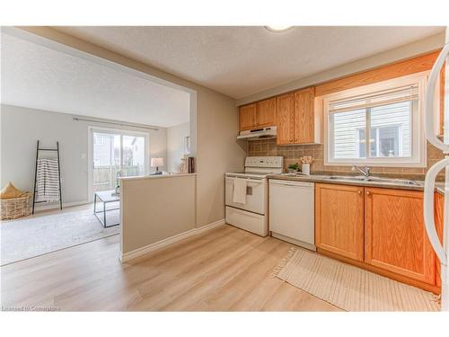 43 Dahlia Street, Kitchener, ON - Indoor Photo Showing Kitchen With Double Sink