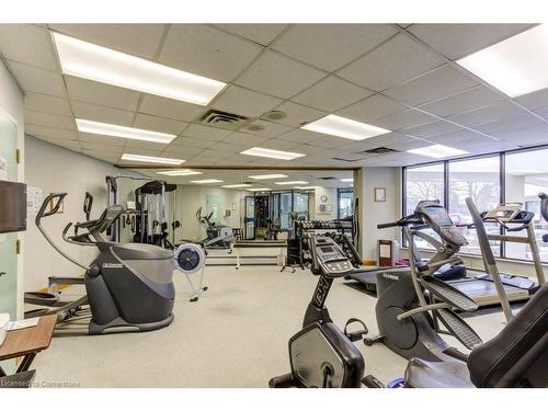 1602-6 Willow Street, Waterloo, ON - Indoor Photo Showing Gym Room