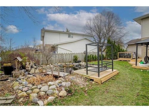 A-586 Mount Anne Drive, Waterloo, ON - Outdoor With Deck Patio Veranda