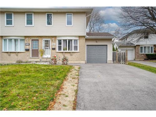 A-586 Mount Anne Drive, Waterloo, ON - Outdoor With Facade