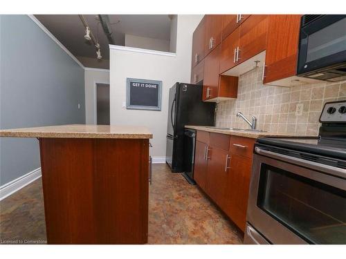 208-276 King Street W, Kitchener, ON - Indoor Photo Showing Kitchen