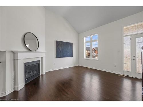 468 Equestrian Way, Cambridge, ON - Indoor Photo Showing Living Room With Fireplace