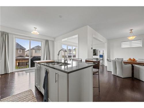 468 Equestrian Way, Cambridge, ON - Indoor Photo Showing Kitchen With Double Sink With Upgraded Kitchen