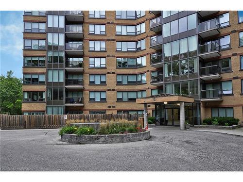 102-237 King Street W, Cambridge, ON - Outdoor With Balcony With Facade