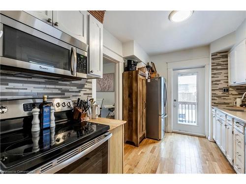 319 Douro Street, Stratford, ON - Indoor Photo Showing Kitchen With Stainless Steel Kitchen With Upgraded Kitchen