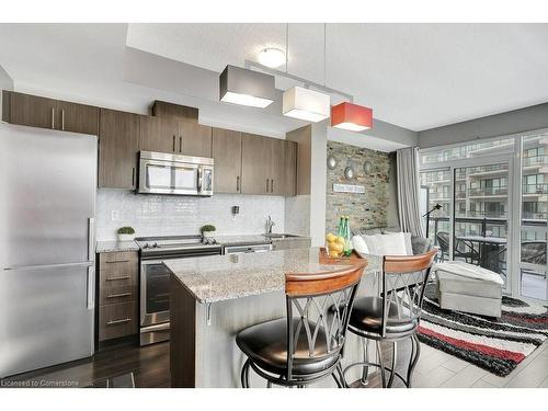 803-150 Water Street N, Cambridge, ON - Indoor Photo Showing Kitchen With Upgraded Kitchen