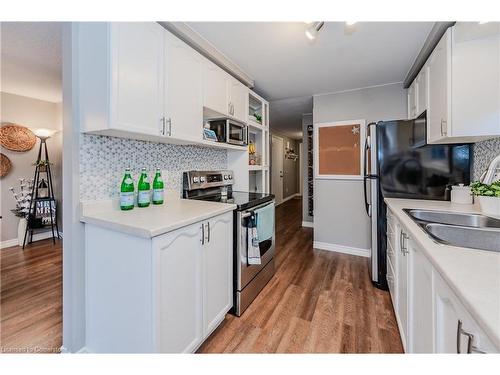 86 Brembel Street, Kitchener, ON - Indoor Photo Showing Kitchen With Double Sink