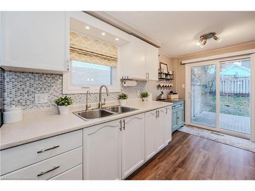 86 Brembel Street, Kitchener, ON - Indoor Photo Showing Kitchen With Double Sink