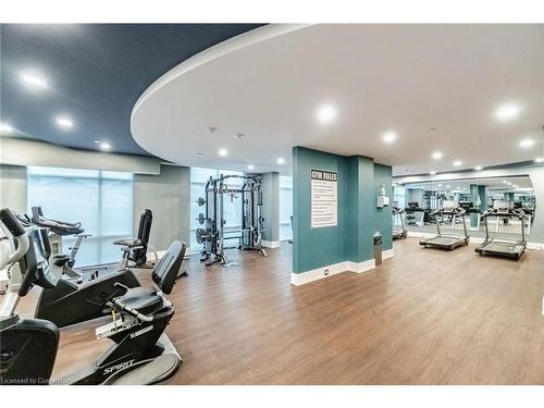 1105-460 Dundas Street E, Waterdown, ON - Indoor Photo Showing Gym Room