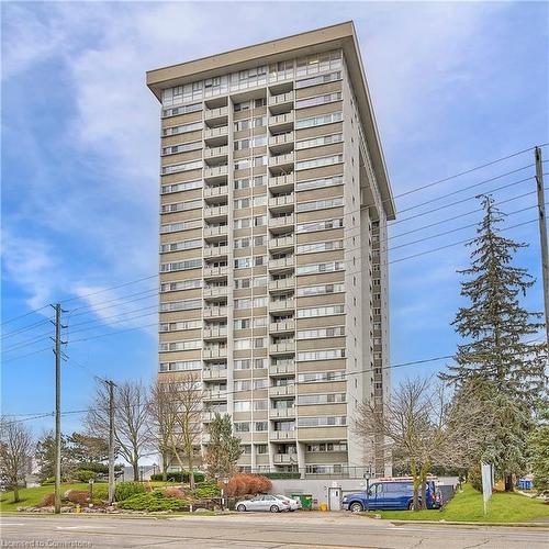 503-375 King Street N, Waterloo, ON - Outdoor With Balcony With Facade