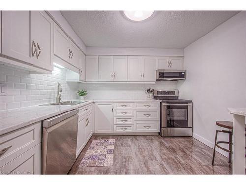 1806-55 Green Valley Drive, Kitchener, ON - Indoor Photo Showing Kitchen With Double Sink